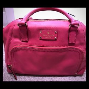 Last chance: Hot pink Kate Spade satchel
